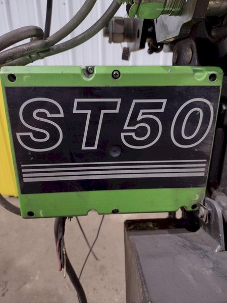 5 TON STAHL MODEL ST50 POWERED CHAIN HOIST. STOCK # 0848923