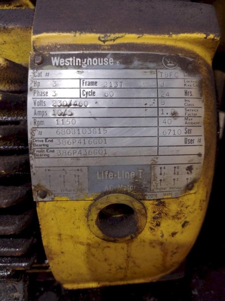 42" X 40 HP BLANCHARD MODEL 22-42 ROTARY SURFACE GRINDER: STOCK #11914