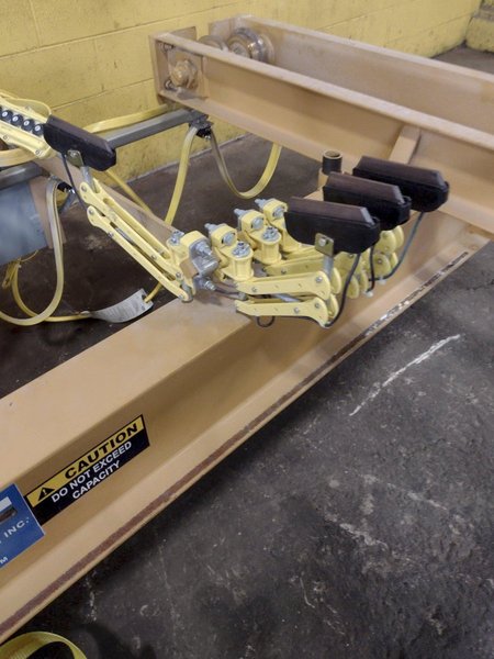 2 TON X 13' CONTRX CRANES / R&amp;M HOIST UNDERSLUNG BRIDGE CRANE: STOCK #16541