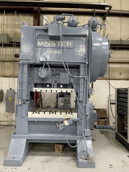 150 ton Minster P2-150-54 Piece-Maker Highspeed Mechanical Press, New 1980