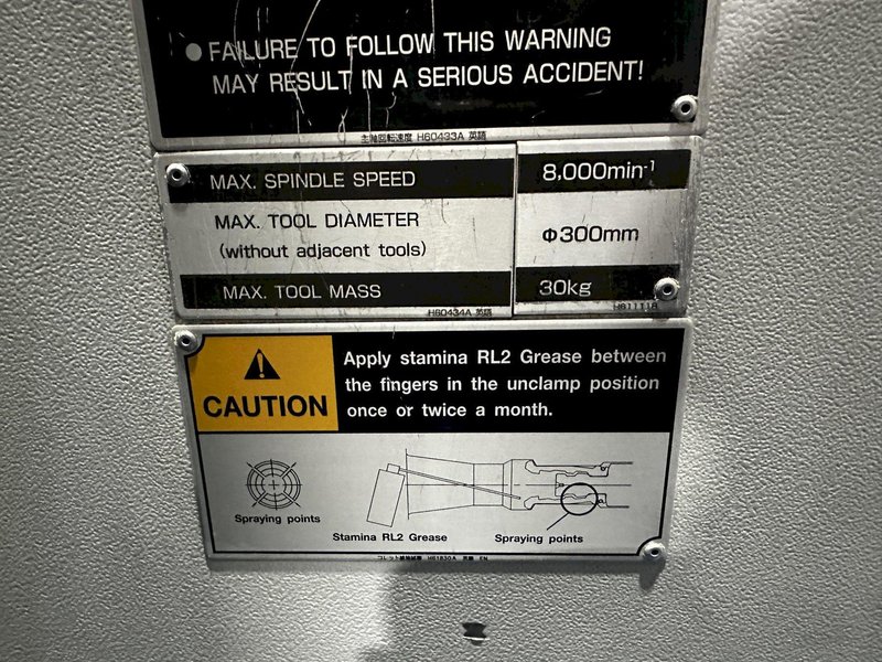 2010 Mori Seiki NH5000DCG/50 CNC Horizontal Machining Center For Sale