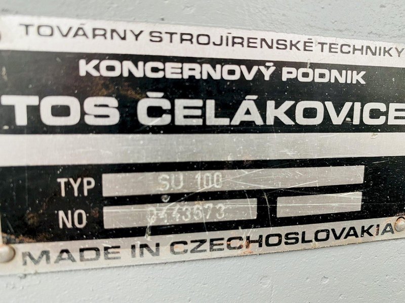 44&quot; X 396&quot; TOS  MODEL #SU100 HEAVY DUTY ENGINE LATHE: STOCK 15257