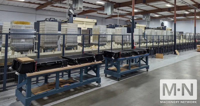 (4) Makino A88 4-Axis FMS CNC Horizontal Machining Center w/ Linear Pallet System, (3) 1999 (1) 2004