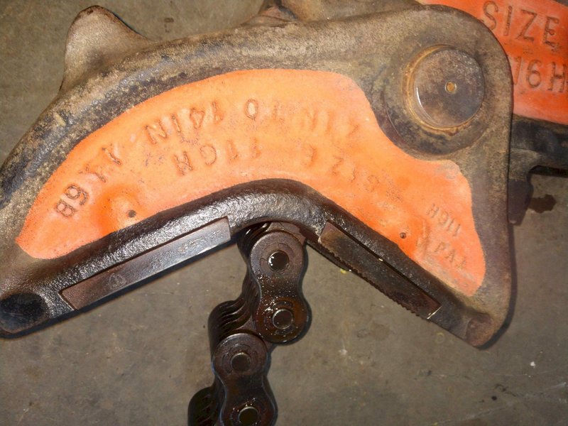 4" TO 24" PETOL GEARENCH MODEL #U118-116H HYDRA-TORK HYDRAULIC BREAK OUT PIPE WRENCH MACHINE: YOBRO #25674
