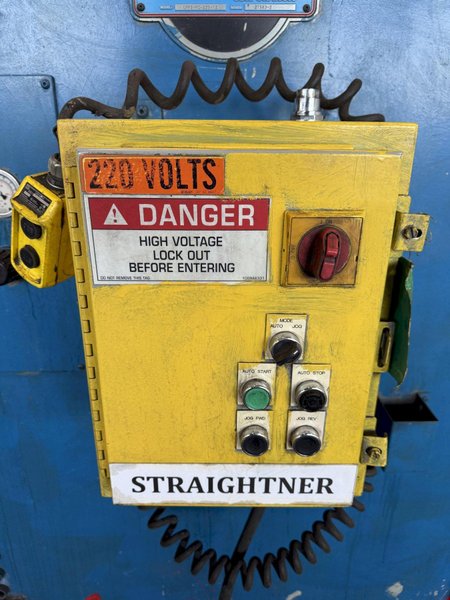 12&quot; X .125&quot; COE CPPS-PO-225-12 POWERED STRAIGHTENER. STOCK # 1226424