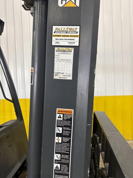 11,000 LBS CAT MODEL #2ET11000 ELECTRIC FORKLIFT, NEW 2020: STOCK #22688