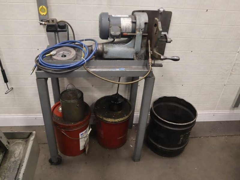 Unittool Model PDS-870 Punch &amp; Die Sharpener on Stand with Li'l Mister- Auction Item