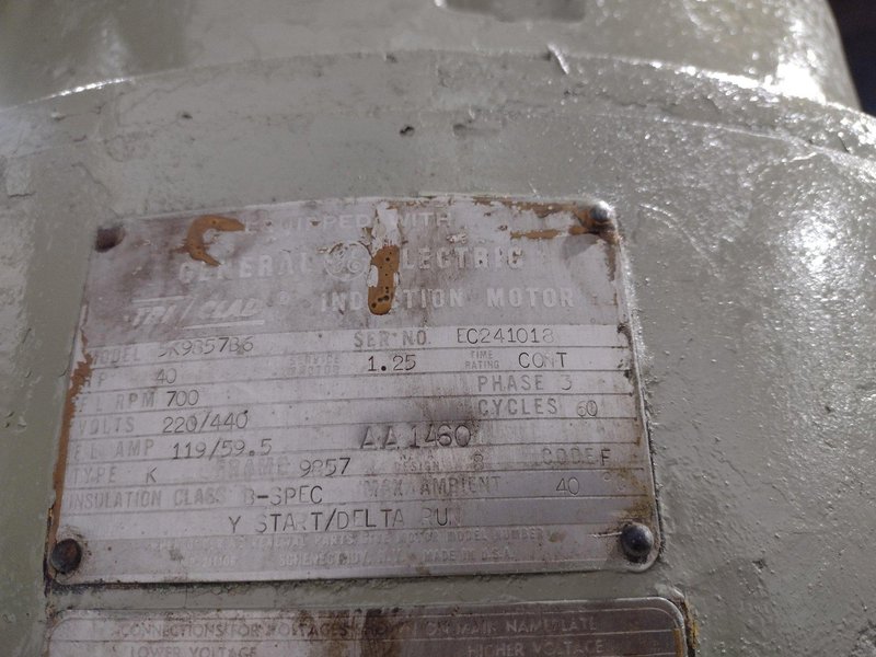 42" X 40 HP BLANCHARD MODEL 22-42 ROTARY SURFACE GRINDER: STOCK #11914