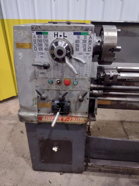 13&quot; X 40&quot; LIBERTY MODEL 1300 ENGINE LATHE, 1-5/8&quot; HOLE: STOCK #20258