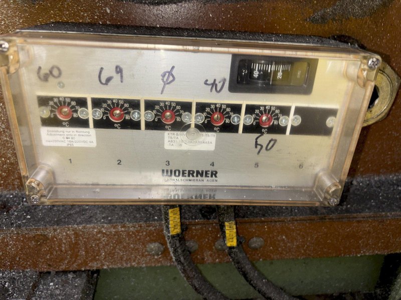 HERTWICH ENGINEERING MODEL #HE-300-30/A SWARF PUCK BRIQUETTER PRESS MACHINE: STOCK #23344