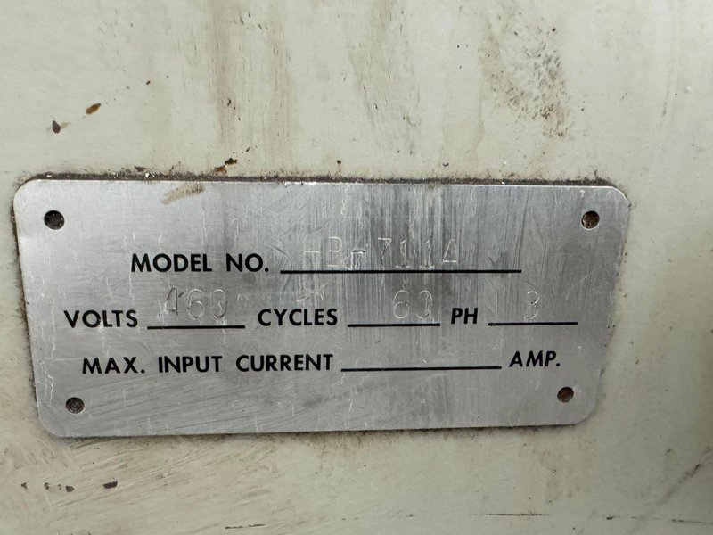 9" X 16" PEERLESS MODEL HB711A HORIZONTAL BANDSAW. STOCK # 0873124