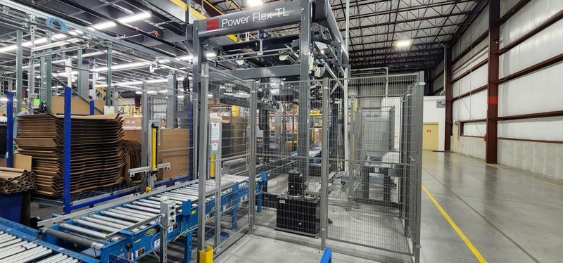 Lachenmeier HP121T Stretch Hooder – 2016 – Automated Pallet Stretch Bagger