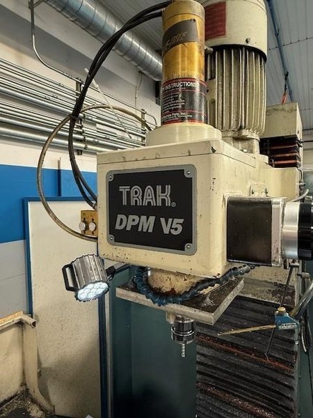 Trak DPM V5 3-Axis CNC Mill, 2005 – 50″ X 12″, Prototrak VM Control, USB, Coolant