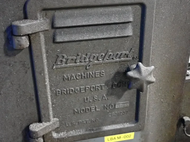 BRIDGEPORT 42" X 9" VERTICAL MILL  -  132064