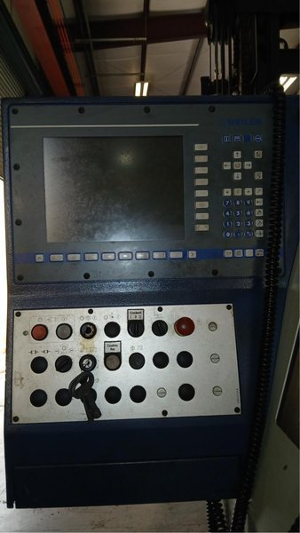 Weiler E70 x 3000, 2012 – CNC Lathe, Weiler Control, 8″ Spindle Bore, Chip Conveyor