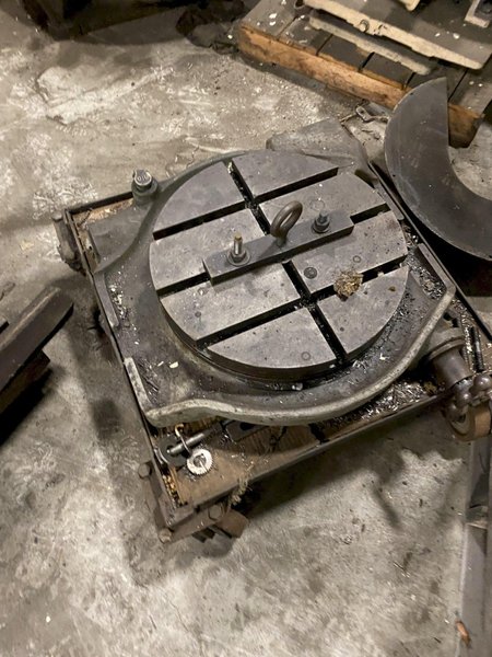 20&quot; MANUAL ROTARY TABLE. STOCK #0314322