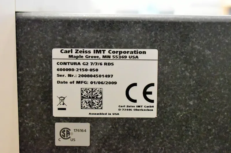 2009 ZEISS CONTURA G2 7/7/6 RDS | Coordinate Measuring Machines