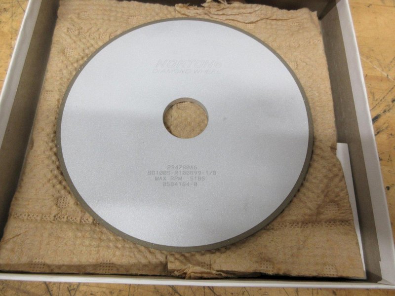Norton Diamond Grinding Wheel | 7" x 1/4" x1-1/4" ***New In Box***- Auction Item