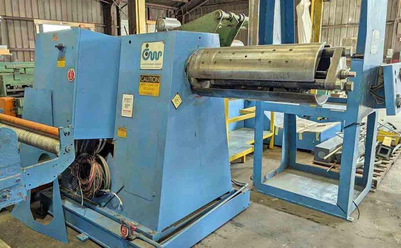 24" x 5.00" x 10,000# Ruesch Slitting Line (14701)