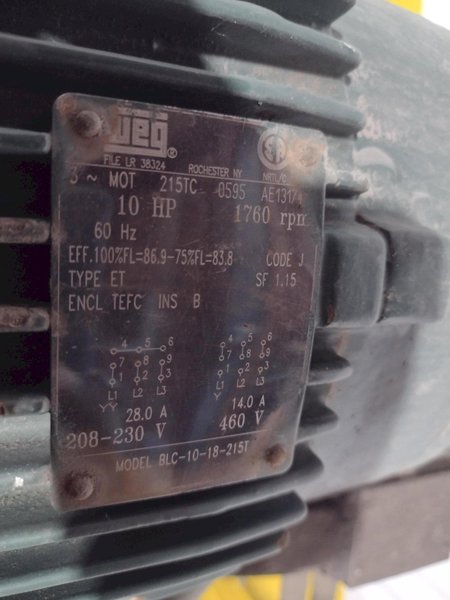 48&quot; X 48&quot; X 24&quot; EPCO VERTICAL HYDRAULIC BALER: STOCK #22919