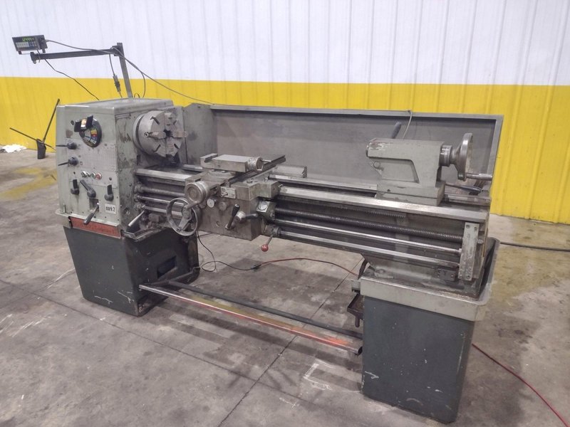 15" X 50" CLAUSING MODEL #15 COLCHESTER ENGINE LATHE: YOBRO #23986