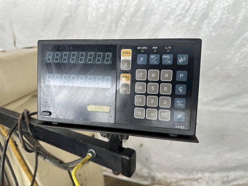 3 HP SHARP LMV VERTICAL KNEE MILL. STOCK # 0642023