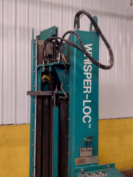 72" X 18 GA IOWA PRECISION MODEL WHISPER-LOC HYDRAULIC PITTSBURG SEAM CLOSURE MACHINE: STOCK #17509