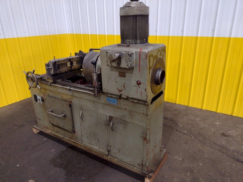 2.5" HMV - HULTSFREDS PIPE &amp; BOLT THREADER, WITH LANCO LANDIS THREADING HEAD: STOCK #19142