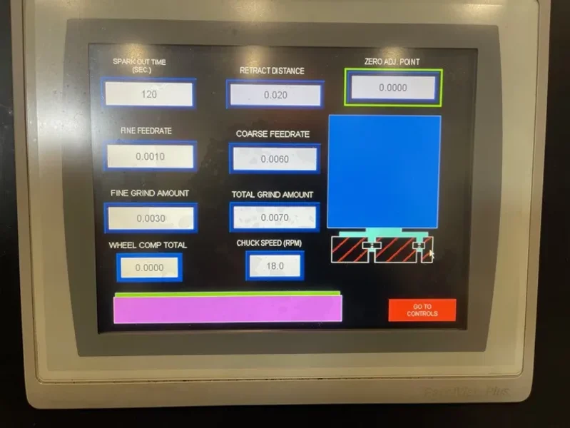 BLANCHARD 22AD-42 42” Rotary Surface Grinder PLC Rebuilt 2022’ #7119