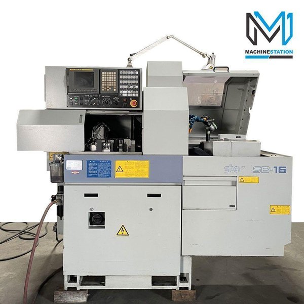 Star SB-16 CNC Swiss Screw Turning Lathe