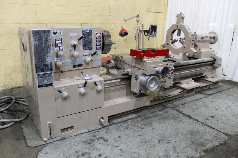 38&quot; X 96&quot; POREBA ENGINE LATHE: STOCK #73804