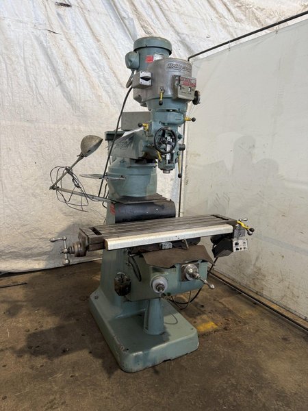 2 HP BRIDGEPORT SERIES 1 VERTICAL KNEE MILL. STOCK #1215025