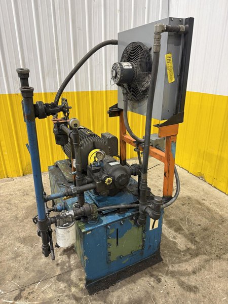 15 HP HYDRAULIC POWER UNIT INCLUDING TANK AND CHILLER : YOBRO #25414