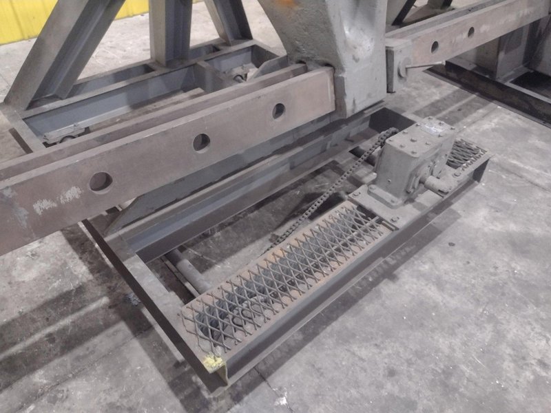 400 TON RODGERS  MODEL #1F400D-7214 HYDRAULIC HORIZONTAL INCLINED WHEEL PRESS: YOBRO 24526