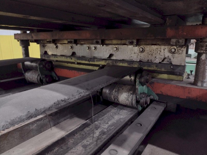 16 STAND X 4&quot; x 36&quot; WIDE R-PANEL ASC ROLLFORMER LINE WITH REEL &amp; CUT OFF, BECK CONTROLS: STOCK 21176