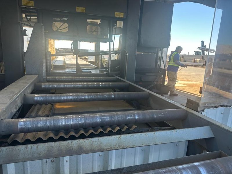 38 Ton AIDA‑America NC1‑350(2)E Gap Frame Stamping Press, 2006