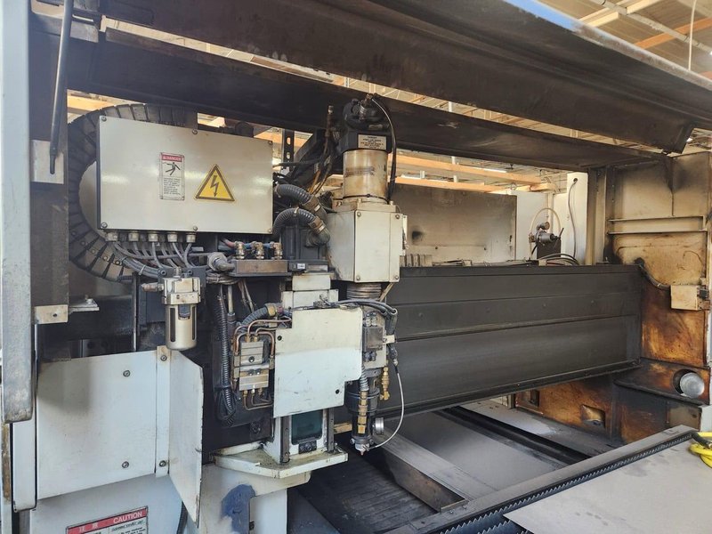 2500W Mazak Super Turbo X510 Hi-Pro Supercharged Co2 Laser, 1999 – 5′ x 10′ Tables, $15k in upgrades/refurb in 2023