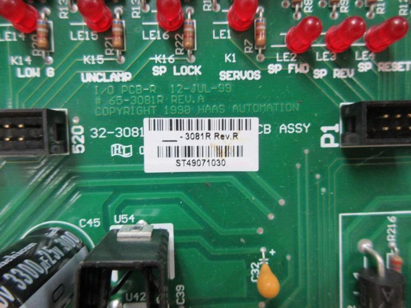 Used Haas I/O PCB Board #32-3081R Rev.R