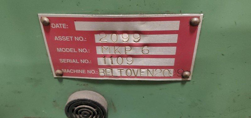 6&quot; x 930 DEGREE MKP ELECTRICK BELT OVEN