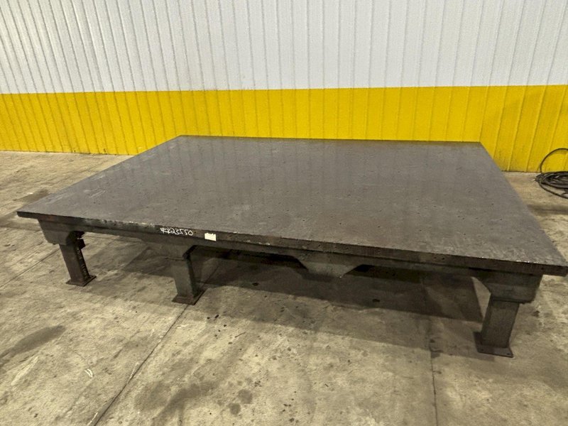 12&#039;3&quot; X 8&#039;3&quot; STEEL LAYOUT TABLE: STOCK #23550