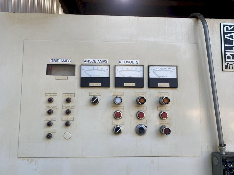 50 kw PILLAR INDUSTRIES MODEL CE-500 INDUCTION HARDENER &amp; POWER SUPPLY: STOCK #15400