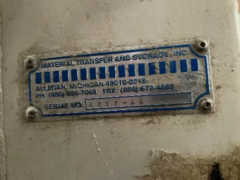 MATERIAL TRANSFER AND STORAGE INC CONTAINER DISCHARGER