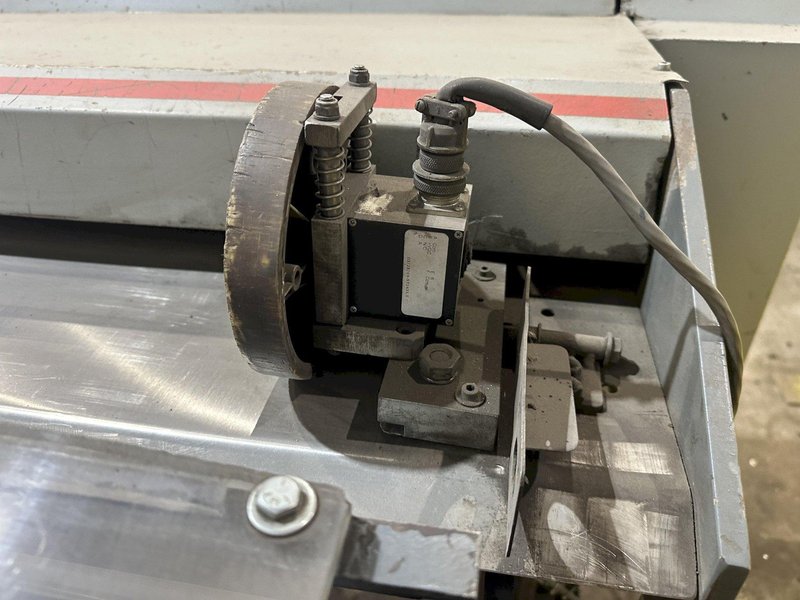 48&quot; X 18 GAUGE SCHLEBACH MODEL #MSS-1250 SLASHER (SLITTING &amp; CROSS CUTTING) SLEAR MACHINE: STOCK #19238