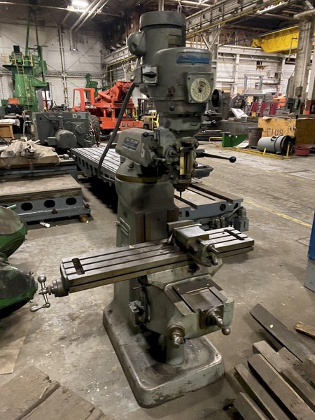 1-HP BRIDGEPORT SERIES 1 VERTICAL MILL. STOCK #0310422