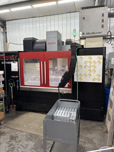 Smart SM1365 VMC, 2020 – Fanuc 0i-MF Control, Coolant Through Spindle, Chip Conveyor