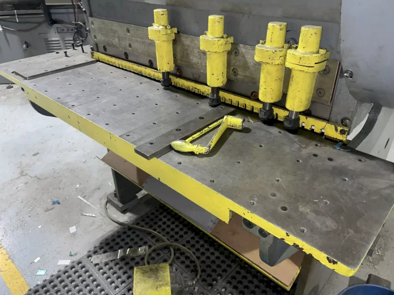 40"  x 12 GA LODGE &amp; SHIPLEY MODEL #2CT40 MECHANICAL POWER SHEAR: YOBRO #25139