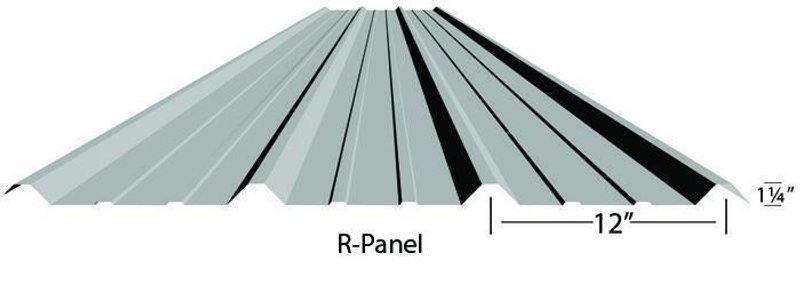 36&quot; WIDE ASC &quot;R-PANEL&quot; CORRUGATED ROOF PANEL ROLLFORMER TOOLING: STOCK #18199