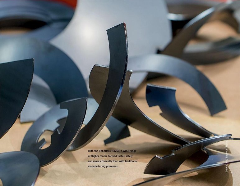 Robohelix - RX250 CNC flight forming machine