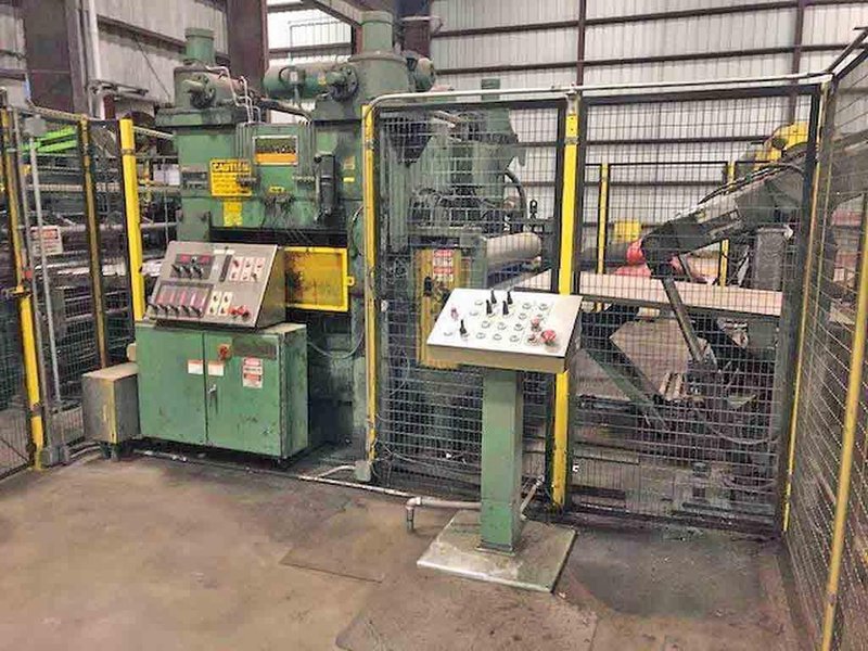 72" x 0.250" x 80,000# Herr Voss Cut To Length Line