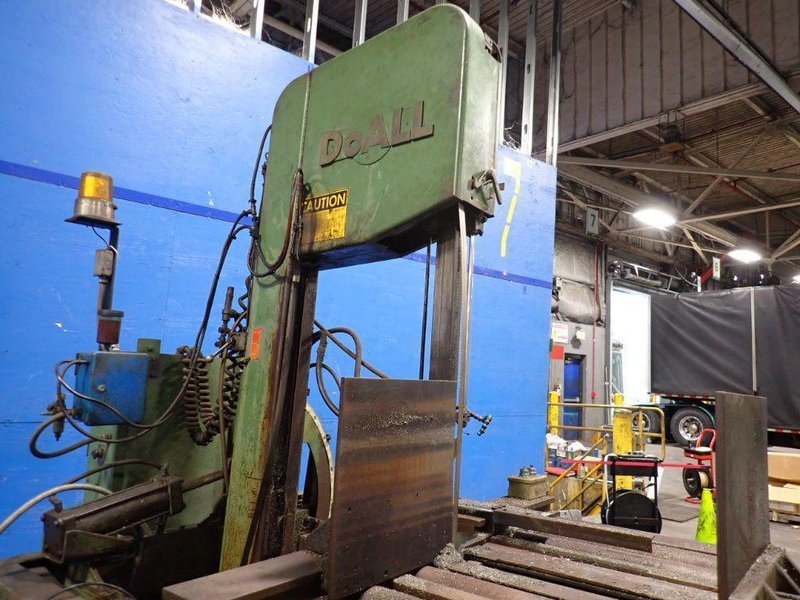DOALL 26" THROAT VERTICAL BAND SAW  -  TF-2430SA